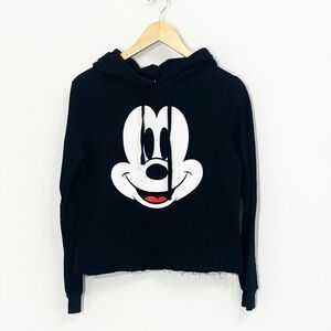 DISNEY Mickey Mouse Hoodie With Ears Size Small Worn Once Like New!